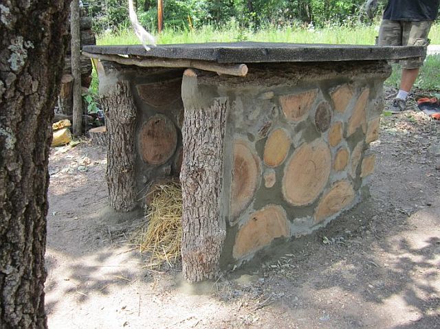 Log Cabin Dog House Plans