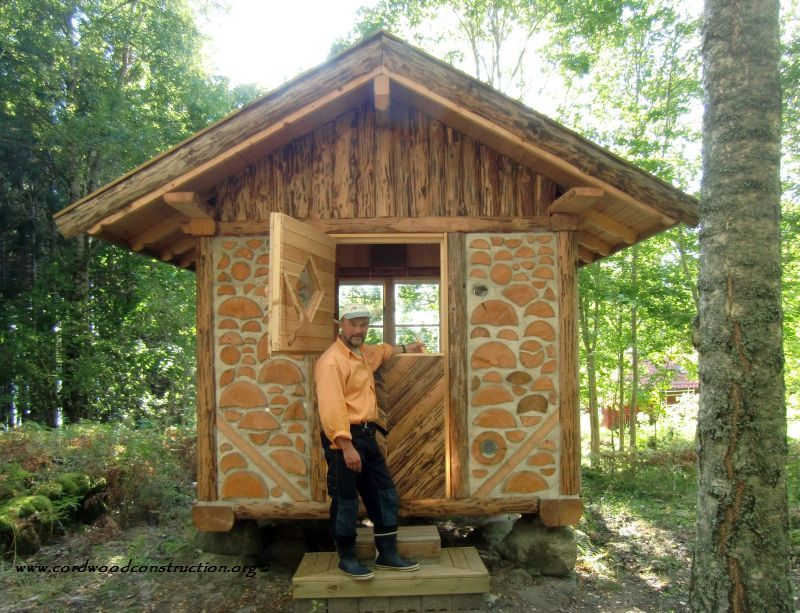 Olle Hagman built his Writer’s cabin in Sweden in order to have a 
