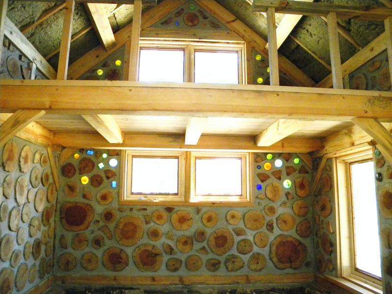 Cordwood when done properly, is such a visual feast. 
