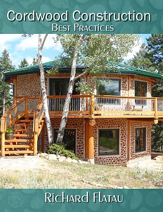 Cordwood Construction Best Practices  available in print & ebook at www.cordwoodconstruction.org online bookstore.  