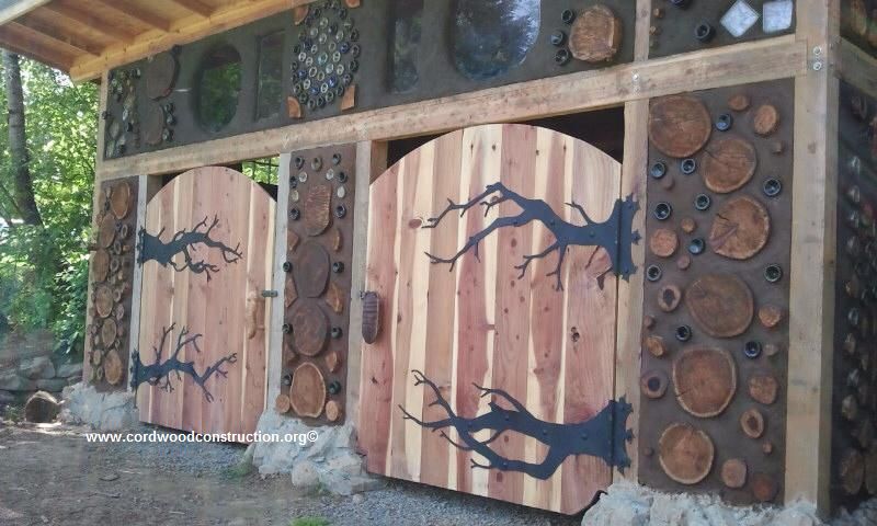 Make doors for your cordwood cabin Cordwood Construction