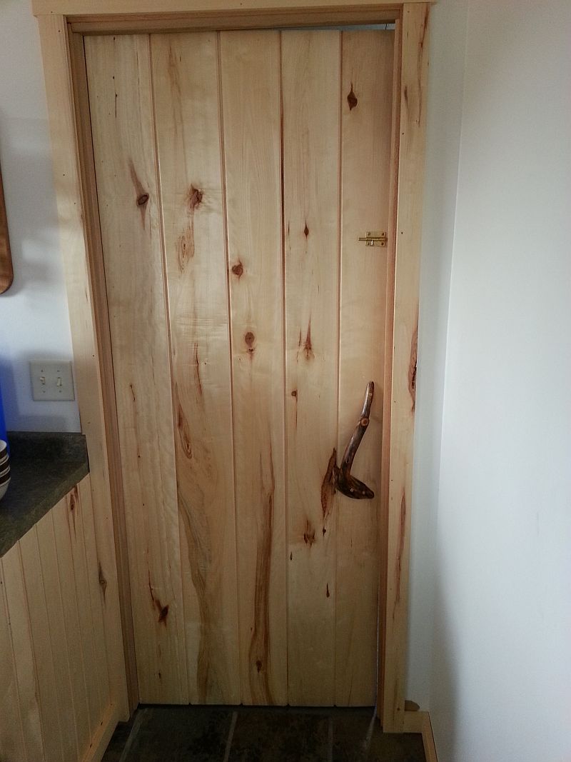 Make doors for your cordwood cabin Cordwood Construction