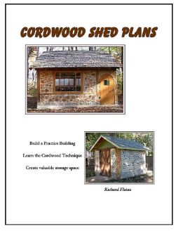 Cordwood Shed Plans with frame
